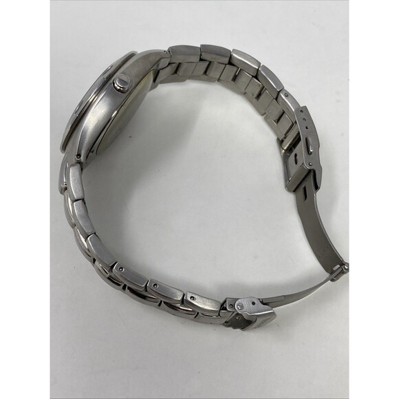 Rare Fossil CAT Caterpillar Promo Watch PR-5008 100M Quartz Stainless Steel